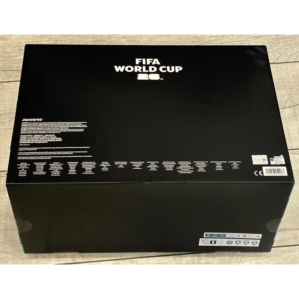 FIFA World Cup 26 USA Plush 3 Pack Set Eagle‎ Trophy Soccer Ball Jazwares New